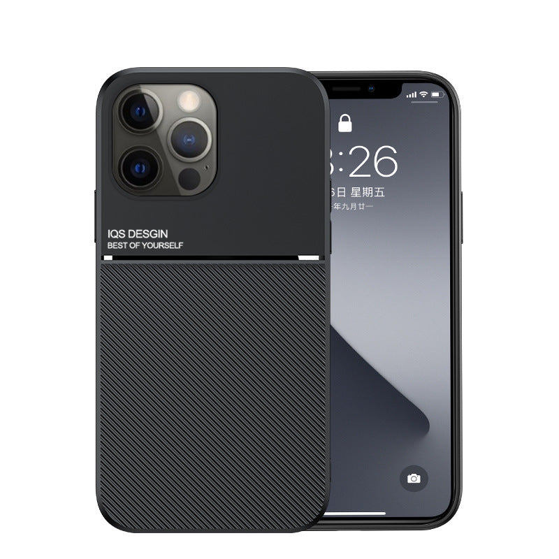 Magnetic Textured Case (iPhone 11–13 Series)