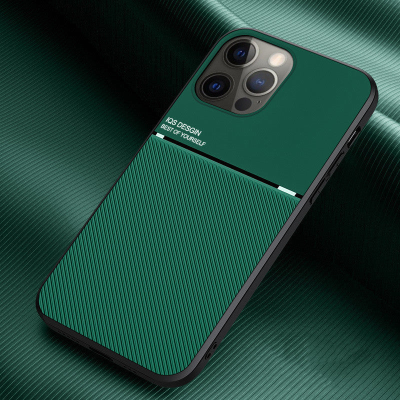 Magnetic Textured Case (iPhone 11–13 Series)